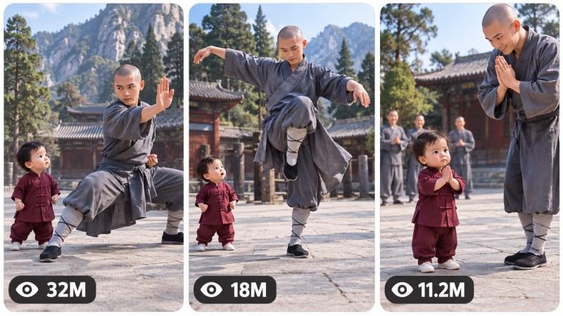 30 sec LITTLE SHAOLIN ENGINE — MASTER PROMPT v1.0