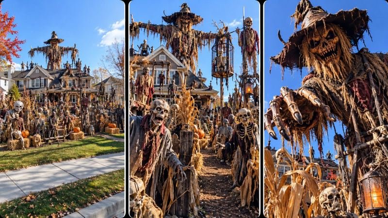 VIRAL AMERICAN HALLOWEEN MEGA YARD DISCOVERY ENGINE